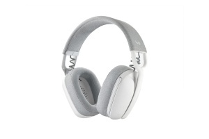 Casti wireless Logitech Zone Vibe 100 Bluetooth microfon cu anulare a zgomotului Alb - Img 4
