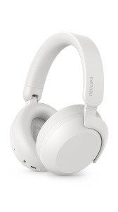 Casti wireless Philips TAH8000EWT00 Bluetooth Noise Cancelling Alb