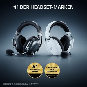 Castile audio Razer BlackShark V3 Pro, wireless, cu microfon detasabil, negru - Img 2