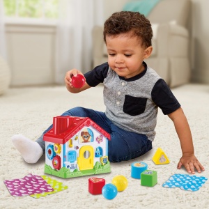 Casuta de joaca VTech Baby 4-in-1 - Jucarie Montessori pentru bebelusi - Img 2