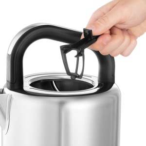 Ceainic Russell Hobbs [1,5l] Distinctions Otel inoxidabil negru (functie de gatit sub presiune, filtru de var detasabil, gura de scurgere optimizata, indicator extern al nivelului apei) Ceainic 26420-70 - Img 4
