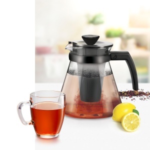 Ceainic Tescoma TEO 1.7 l, cu sistem de infuzare, din sticla borosilicata - Img 2