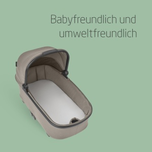Cearsaf pentru bebelusi Maxi-Cosi Bio, 100 bumbac organic, 2-in-1, alb - Img 3