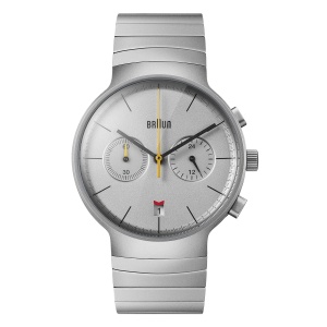 Ceas barbatesc Braun Chronograph BN0265SLBTG, carcasa otel inoxidabil 40mm, bratara otel