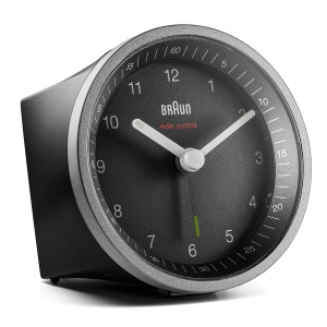 Ceas de perete Braun BC07B-DCF, negru, cu alarma crescatoare si functie snooze - Img 2