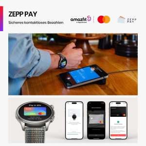 Ceas inteligent Amazfit Balance, 46 mm, NFC, 14 zile autonomie, GPS - Img 5