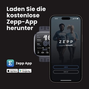 Ceas inteligent Amazfit Bip 6, 46mm, AMOLED 1.97, GPS, 14 zile autonomie, Negru - Img 5