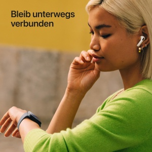 Ceas inteligent Apple Watch SE 3 GPS 40 mm cu carcasa din aluminiu, culoare Polarstern - Img 3
