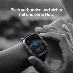 Ceas inteligent Apple Watch Ultra 3 GPS Cellular 49 mm, negru, titaniu - Img 3