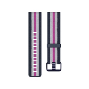 Ceas inteligent Fitbit Versa Lite cu bratari hibrid din poliester si fluorelastomer, culori vibrante
