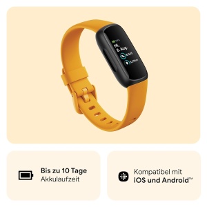 Ceas inteligent Google Fitbit Inspire 3, monitorizare sanatate, 10 zile autonomie, negru - Img 3