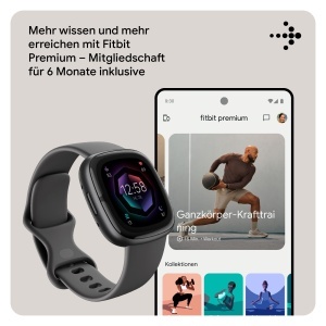 Ceas inteligent Google Fitbit Sense 2 - GPS, monitorizare stres, EKG - Img 9