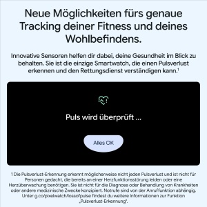 Ceas inteligent Google Pixel Watch 5, 45 mm, Negru, Wi-Fi - Img 6