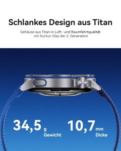 Ceas inteligent HUAWEI Watch GT Runner 2, GPS, 1,32 AMOLED, Negru - Img 4