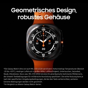 Ceas inteligent Samsung Galaxy Watch Ultra, 47 mm, Titan, 64 GB, LTE - Img 7