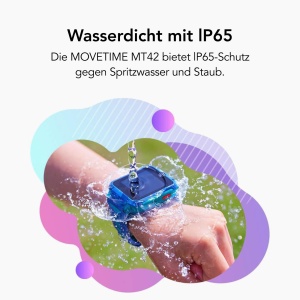Ceas inteligent TCL MOVETIME Family Watch 2, GPS, 2MP camera, 1,54 display, albastru - Img 7