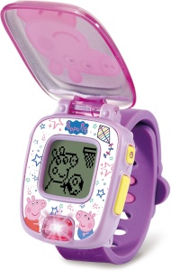 Ceas inteligent VTech Peppas Lernuhr roz - 8 cifre, 4 jocuri educative - Img 2