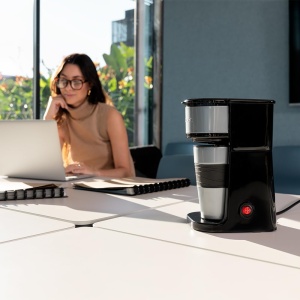 Cecotec Aparat de cafea cu termos Coffee 66 Drop & Go 700 W, capacitate 420 ml, gura de scurgere etansa, filtru permanent sau filtru de hartie, functie de oprire automata, recipient cu fereastra - Img 2
