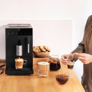Cecotec Cumbia Cremmaet Aparat de cafea compact superautomat cu abur 1350 W 19 bar Thermoblock Plug Play Cafea personalizata 5 macinari autocuratare g - Img 5