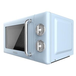 Cecotec Cuptor cu microunde cu gratar Proclean 3110 Retro Blue Mechanical 700 W in 6 niveluri cronometru de pana la 30 de minute mod dezghetare design - Img 2