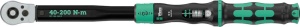 Cheie dinamometrica Wera 05075695001, ajustabila, 40-200 Nm, cu functie Torque Lock