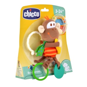 Chicco Jucarie Interactiva Maimutica 3-24 Luni Activitati Diverse si Sunete - Img 3