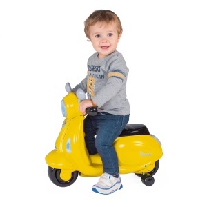 Chicco Vespa Primavera pentru copii 1-3 ani galben cu lumini si sunete - Img 5