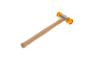 Ciocan din plastic GEDORE, 27 mm, cu capete interschimbabile, maner din esenta de frasin - Img 3