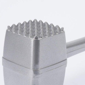 Ciocan pentru carne si friptura Westmark lungime 238 cm otel inoxidabilaluminiu cu acoperire speciala sigura pentru alimente Steakmaster argintiu 6220 - Img 7