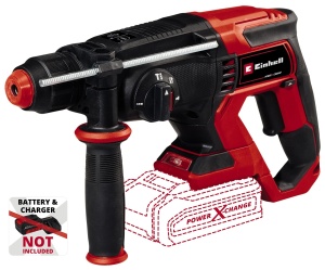 Ciocan rotopercutor cu acumulator Einhell TE-HD 18/20 Li-Solo Power X-Change (18 V, 1,8 J, capacitate de gaurire de 20 mm in beton, 4.750 min-1 max. rata de impact, incl. carcasa, fara baterie) - Img 2