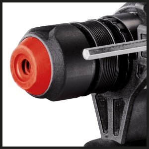 Ciocan rotopercutor Einhell TE-RH 950 5F (950 W, cutie de viteze cu 2 trepte, forta de impact 3 J, montare SDS-plus, capacitate de gaurire beton 28 mm, opritor adancime de gaurire, livrare in carcasa) - Img 6