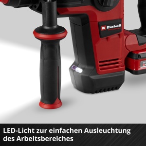Ciocan rotopercutor Einhell TP-HD 1828 Li BL 4 18V 3 J motor brushless SDS-Plus cu accesorii si acumulator 30 Ah - Img 4