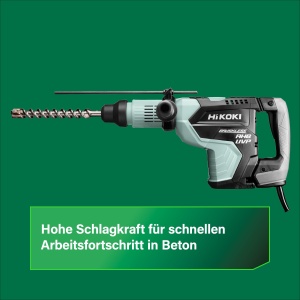 Ciocan rotopercutor HiKOKI DH45MEY, 1500W, SDS-max, 12,2 Joule - Img 6