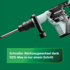 Ciocan rotopercutor HiKOKI H45MEY, 1150W, SDS-Max, 10.1 Joule - Img 6