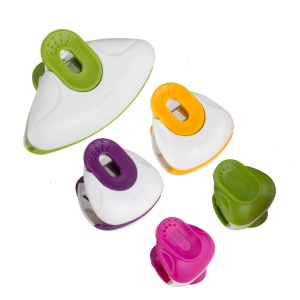 Clame pentru pungi Zyliss E990032 set 5 bucati cu magnet si maner glisant