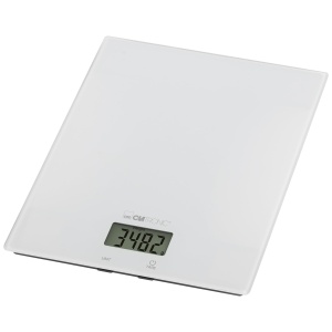 Clatronic KW 3820 Cantar de bucatarie digital Alb Sticla de calitate Tara