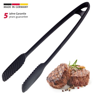 Cleste pentru gratar si servire Westmark Gentle Plus 332 cm Negru rezistent la temperaturi inalte - Img 2