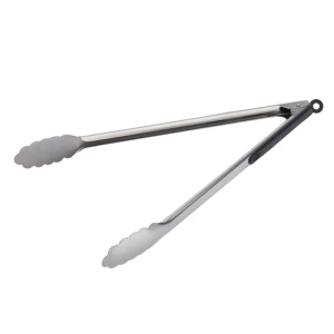 Cleste pentru gratar Westmark, otel inoxidabil/plastic, lungime: 37,7 cm, Classic Special, argintiu/negru, 15162270 - Img 3