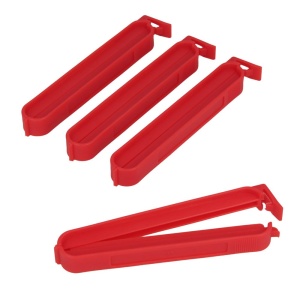 Clipsuri pentru pungi Metaltex 295610080, 4 bucati, din plastic, usor de curatat - Img 3