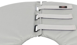 Colier de protectie TRIXIE 19425, 46-49 cm, gri, pentru animale - Img 4