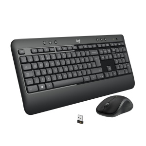 Combo Tastatura si Maus Logitech MK540 Advanced, Wireless, Ergonomica, Cu Unificare USB