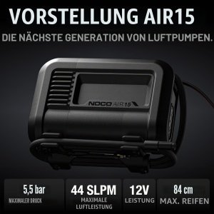 Compresor de aer NOCO AIR15, 15A, 12V, 80 PSI, 44 SLPM - Img 2