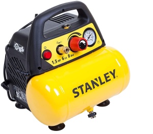 Compresor de aer Stanley DN20086 - 6L, 1100W, 8 Bar, Galben - Img 5