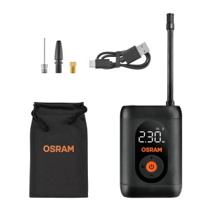 Compresor digital portabil OSRAM TYREinflate 1600 ESSENTIAL fara cablu LED si incarcare USB-C - Img 6