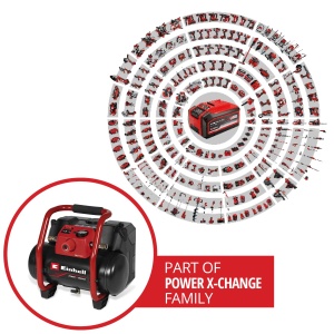 Compresor portabil Einhell TE-AC 36150 Li OF-Solo 36V 6L 150 lmin fara ulei - Img 2