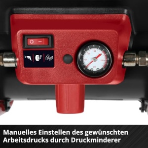 Compresor portabil Einhell TE-AC 36150 Li OF-Solo 36V 6L 150 lmin fara ulei - Img 12