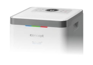 Concept OV2012 Dezumidificator cu purificator de aer Control tactil de 210 wati Sistem de filtrare cvadrupla Filtru de ionizare cu carbune activ Filtru de praf Temporizator 4 moduri de functionare Control prin aplicatie 45 dB - Img 4