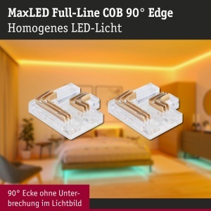 Conector 90 Paulmann MaxLED 71203 RGBW, 0,02m, 144W - Img 2