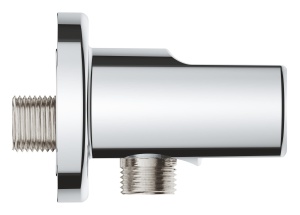 Conector pentru dus GROHE Vitalio 12, crom, cu suport perete - Img 2