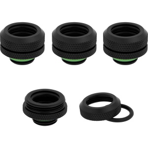 Conectori pentru tuburi rigide Corsair Hydro X Series XF, 14 mm, 4 bucati, Negru - Img 3